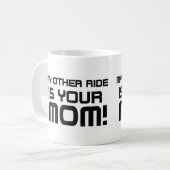 Anderes reitet Ihre Mama Kaffeetasse (Vorderseite Links)