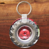 anderes rotes Rad Schlüsselanhänger (Vorderseite)