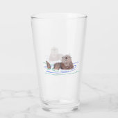 Anderes schwimmendes Glas (Rückseite)