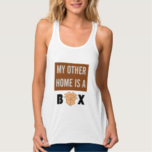 Anderes Zuhause ist ein Kasten Tank Top