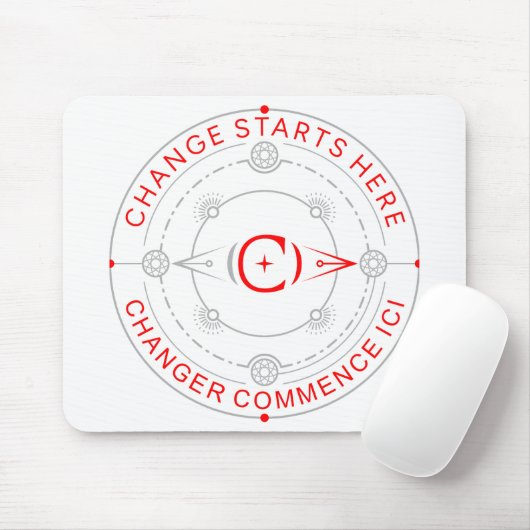 Ändern beginnt hier mit der Maus-Pad Mousepad (Mit Mouse)