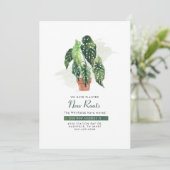 Ändern der Adresse des Wasserfarbenmodus Ankündigung (Stehend Vorderseite)