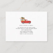 Ändern der Adresse, die ich übertragen habe Visitenkarte (Rückseite)