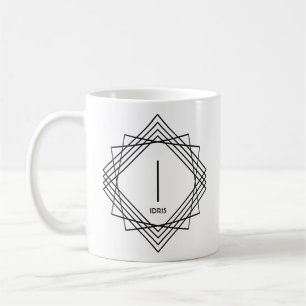 Ändern der anfänglichen Bezeichnung Classic Geomet Kaffeetasse