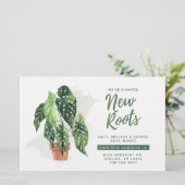 Ändern der Ankündigungskarte für die Adressenversc Briefpapier (Stehend Vorderseite)