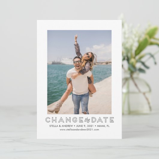 Ändern der Datumskarte Einladung (Stehend Vorderseite)