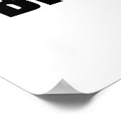 Ändern der Rolle der Rolle des Toilettenpapiers Poster (Ecke)