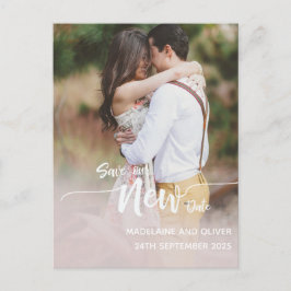 Ändern der Überlagerungskarte für das Hochzeitdatu Ankündigungspostkarte