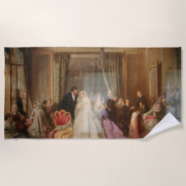 Ändern der Zuhause (Verheiratetes Leben) (Hochzeit Strandtuch