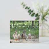 Ändern des Adressspendenzen Fotos Benutzerdefinier Postkarte (Stehend Vorderseite)