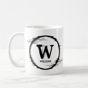 Ändern des anfänglichen Namens verzerrter Kreis U Kaffeetasse
