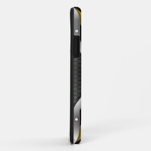 Ändern des anfänglichen Namenszuweises Gelbes Schw Case-Mate iPhone Hülle (Hinten/Rechts)