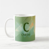 Ändern des Anfangsnamens Grün in Braun A B C D E Kaffeetasse (Links)