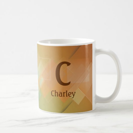 Ändern des Anfangsnamens Grün in Braun A B C D E Kaffeetasse (Rechts)