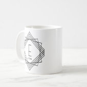 Ändern des Anfangsnamens Klassische Geometrie E F  Kaffeetasse (Vorderseite Links)