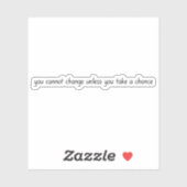 Ändern des benutzerdefinierten Vinyl-Aufklebers Aufkleber (Blatt)