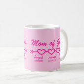 Ändern des Boho-Arrow-Mama zum Hinzufügen von Kind Kaffeetasse (VorderseiteRechts)
