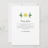 Ändern des Brautparty Zurückgestellte Karte (Rückseite)