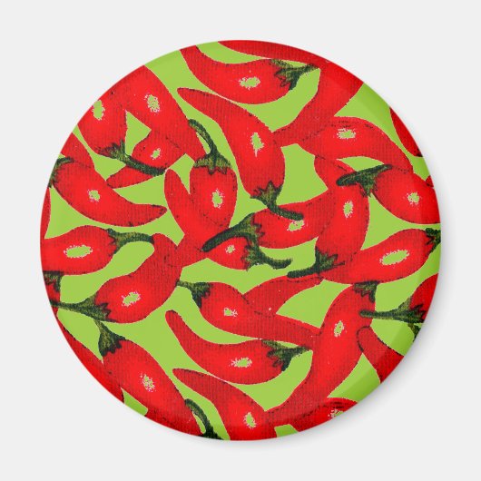 Ändern des Chilis Farbe Magnet (Vorne)