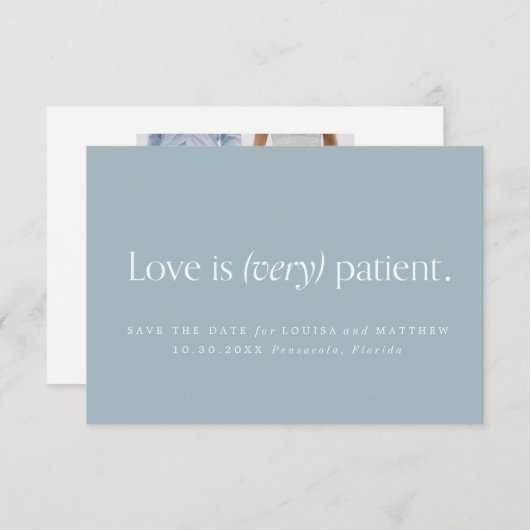 Ändern des Datums Covid Save the Date (Vorne/Hinten)