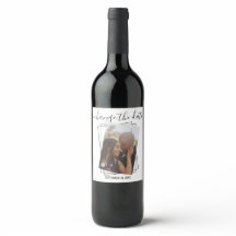 Ändern des Datums der Hochzeit von Typografie-Foto