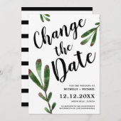 Ändern des Datums der Hochzeitverlängerung Save The Date (Vorne/Hinten)