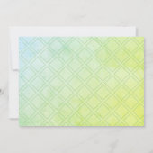 Ändern des Datums Hinzufügen von Foto Hochzeitsgrü Save The Date (Rückseite)