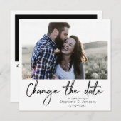 Ändern des Datums Instant Foto Typografie im Detai Einladung (Vorne/Hinten)