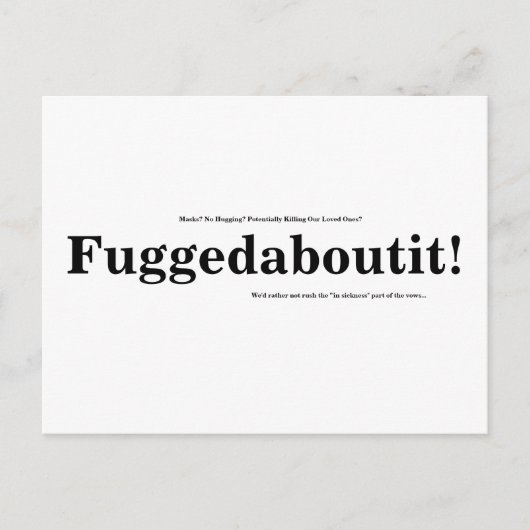 Ändern des Datums lustiger Postkarten (Vorderseite)