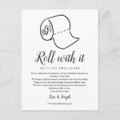 Ändern des Datums Zurückgestellt Storniertes Foto Postkarte (Vorderseite)