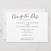 Ändern des Fotos für das Hochzeitsskript Save The Date (Rückseite)