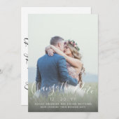 Ändern des Fotos für das Hochzeitsskript Save The Date (Vorne/Hinten)