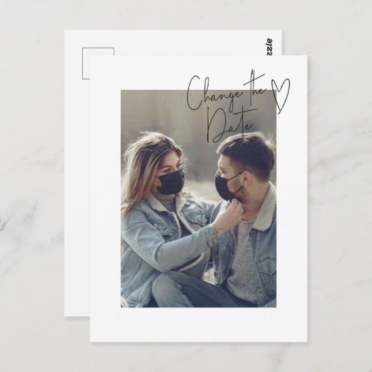 Ändern des Fotos für das Verschieben von Datumsfel Postkarte (Vorne/Hinten)