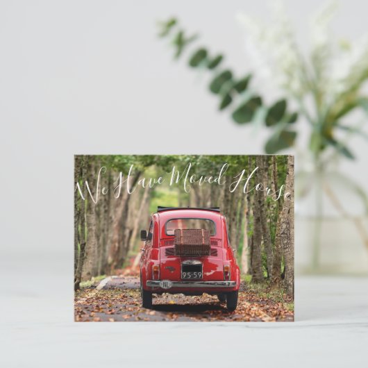 Ändern des Fotos für die benutzerdefinierte Postka Postkarte (Stehend Vorderseite)