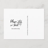 Ändern des Fotos für die Darstellung der Adresse i Ankündigungspostkarte (Rückseite)