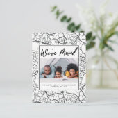 Ändern des Fotos für die Darstellung der Adresse i Ankündigungspostkarte (Stehend Vorderseite)