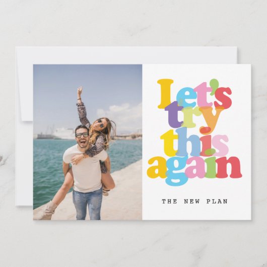 Ändern des Fotos zum Zurückgestellt Stornieren des Einladung (Vorderseite)