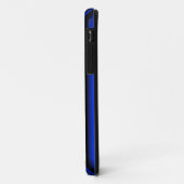 Ändern des ursprünglichen Namens Metallic Blue Str Case-Mate iPhone Hülle (Hinten/Links)