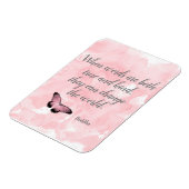 Ändern des Weltbuddha-Zitats Magnet (Linke Seite)