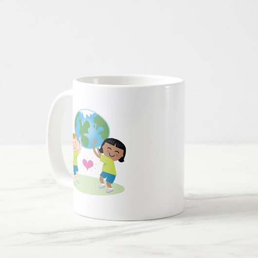 Ändern eines Kinderslebens Kaffeetasse (Vorderseite Links)