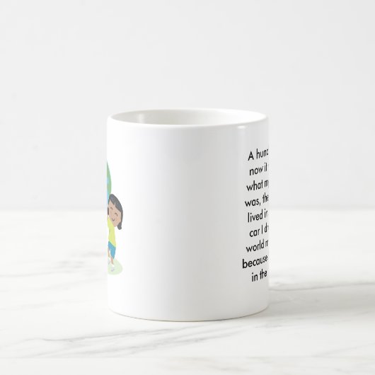 Ändern eines Kinderslebens Kaffeetasse (Mittel)