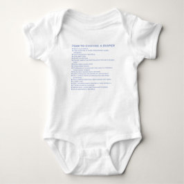 Ändern eines Windelkarosserieanzugs Baby Strampler