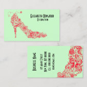 ÄNDERN FARBSCHUHE ~ Visitenkarte (Vorne/Hinten)