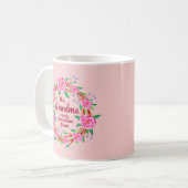 Ändern Großmutter Name Liebe Großkinder Kaffeetasse (Vorderseite Links)