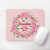 Ändern Großmutter Name Liebe Großkinder Mousepad (Mit Mouse)