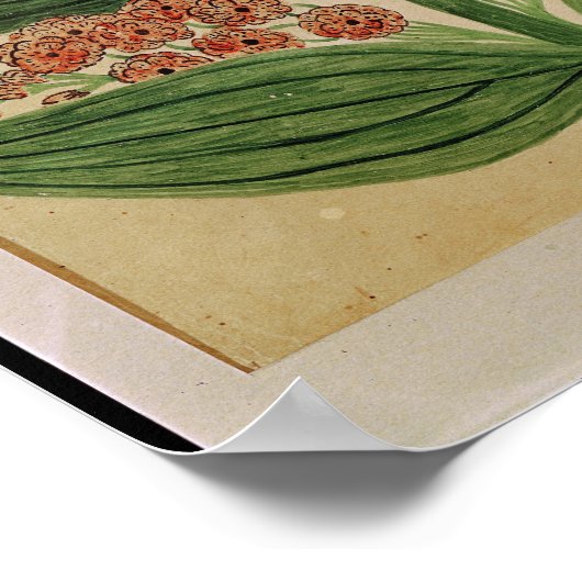 Andern mit imaginären Blume Poster (Ecke)