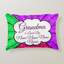 Ändern Namen hinzufügen Oma wird von grünen Lila g