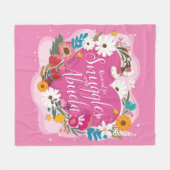 Ändern Sie ALLE Text Name reserviert Snuggles Abue Fleecedecke (Vorderseite (Horizontal))