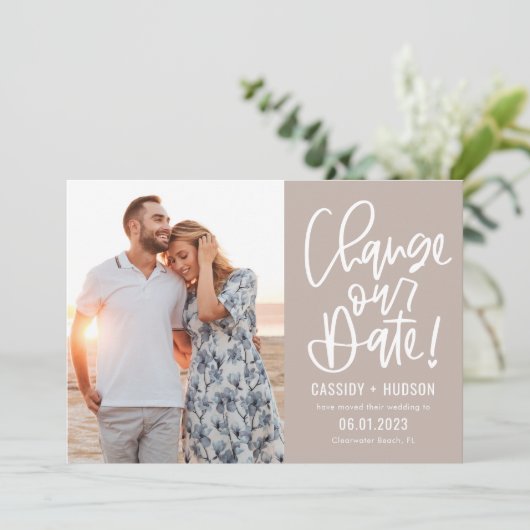 Ändern Sie beim Schreiben der bearbeitbaren Farbe Dankeskarte (Stehend Vorderseite)