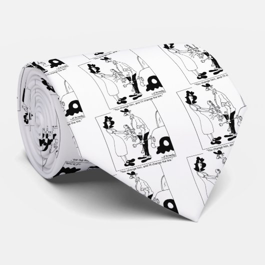 Ändern Sie das Baby oder den Reifen? Krawatte (Gerollt)